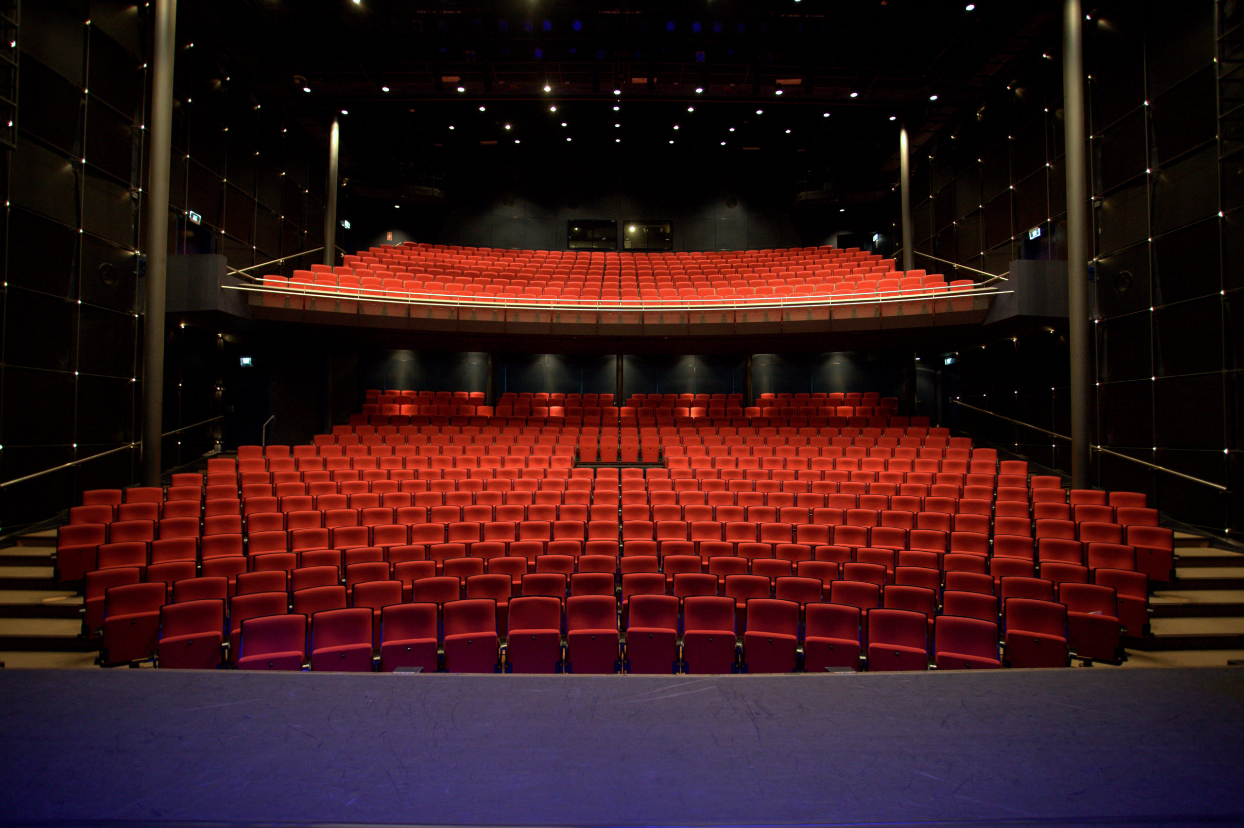 De grote zaal van het Stadstheater
