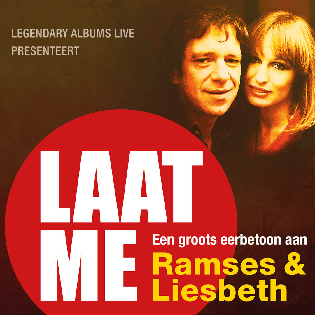 Ramses en Liesbeth dicht bij elkaar in de muziektheatervoorstelling Laat me.